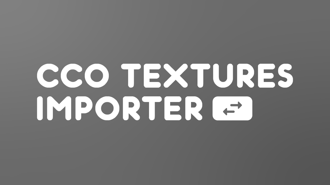 CC0 Textures Importer